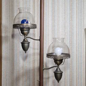 Vintage Metal Floor Lamp. Works. 65" tall. LR