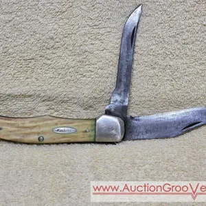 Kabar 1184 USA Double Blade Hunting knife. LR