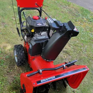 SNAPPER 2 - STAGE SNOWBLOWER with Briggs & Stratton 900 Snow Series Engine. 205 cc engine with 9 foot pounds gross torque. Started on the first pu