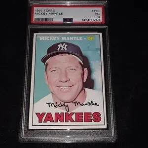 1967 Topps Mickey Mantle PSA 3