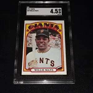 1972 Topps Willie Mays SGC 4.5