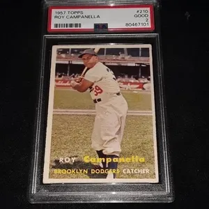 1957 Topps Roy Campanella PSA 2