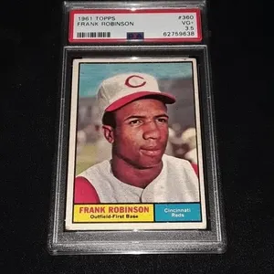 1961 Topps Frank Robinson PSA 3.5