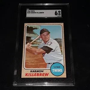 1968 Topps Harmon Killebrew SGC 6
