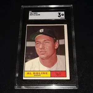 1961 Topps AL Kaline SGC 3