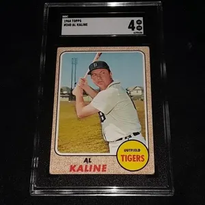 1968 Topps AL Kaline SGC 4