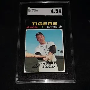 1971 Topps Al Kaline SGC 4.5