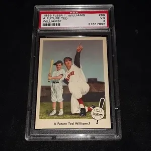 1959 Fleer Ted Williams PSA 3