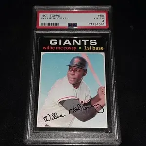 1971 Topps Willie McCovey PSA 4
