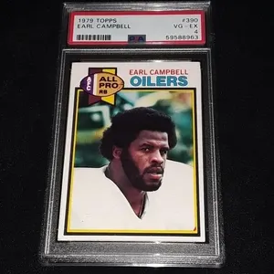 1979 Topps Earl Campbell PSA 4