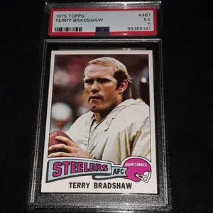 1976 Topps Terry Bradshaw PSA 5