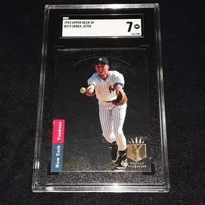 1993 Upper Deck SP Derek Jeter SGC 7