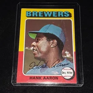1975 Topps Hank Aaron