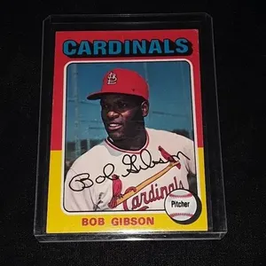 1975 Topps Bob Gibson