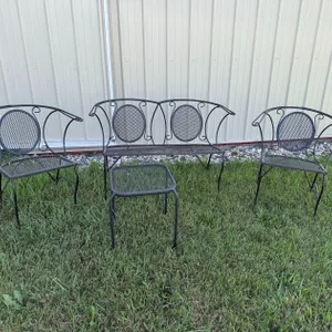 Metal Patio Furniture Set