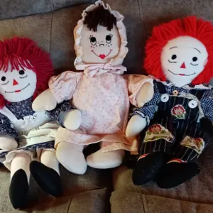 Raggedy Ann/Andy Dolls