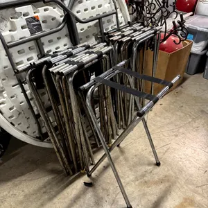 Folding Banquet Tray Jacks / Serving Tray Stands