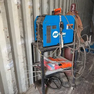 Miller Syncrowave 180 TIG And Stick Welder W/Cart And Tank