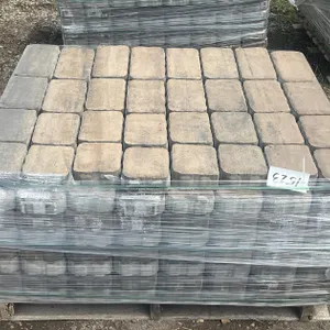 89.82 Sq Ft (256-Pieces) Landscape Pavers, 4-Sizes