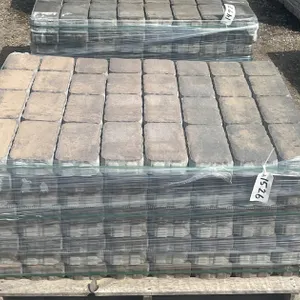 89.82 Sq Ft (256-Pieces) Landscape Pavers, 4-Sizes