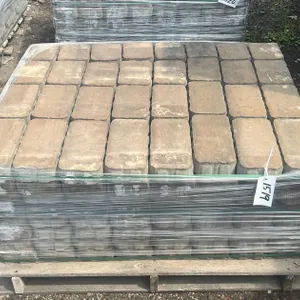 89.82 Sq Ft (256-Pieces) Landscape Pavers, 4-Sizes
