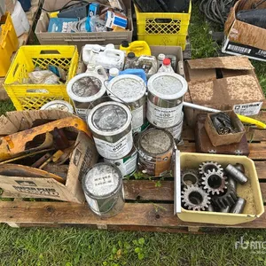 Quantity of Gears, Sprockets, Paint Cans, Electrical Fuses, Containers, Metal Parts & Hardware