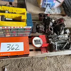 Wrenches, Gearboxes, Imperial Brass Fittings Cabinet, Parts Bins & Hardware