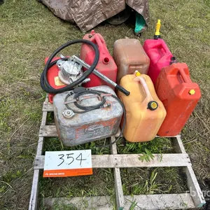 Quantity of Jerry Cans and Manual Fuel Pump