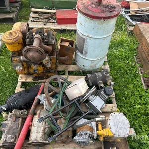 Quantity of Starter, Hydraulic Pump, Manual Grease Pump & Engine