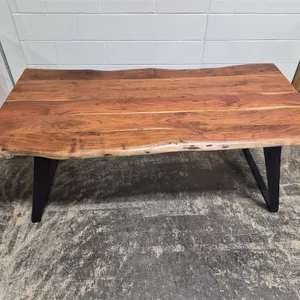 Live Edge Wood Dining Table
 UNRESERVED