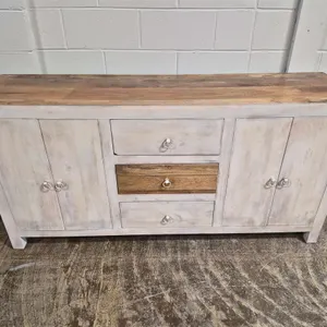 Rustic Wood Sideboard
 UNRESERVED