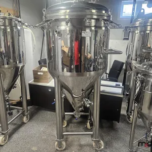 BrewHa Stainless Steel Jacketed Conical Vessel
 UNRESERVED