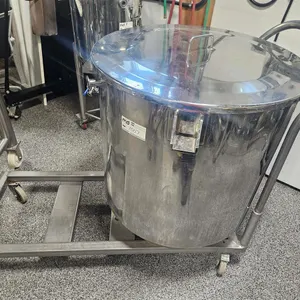 BrewHa Stainless Steel Brewing Vessel w/ Cart
 UNRESERVED