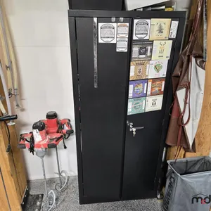 Steel Storage Cabinet (Contents Not Included)
 UNRESERVED