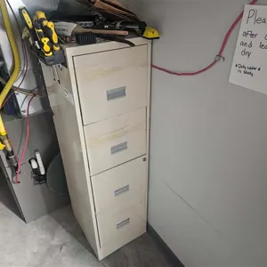 Four-Drawer Metal Filing Cabinet
 UNRESERVED