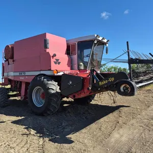 1978 Massey Ferguson 8570 Combine w/ Rake-Up Header
 UNRESERVED