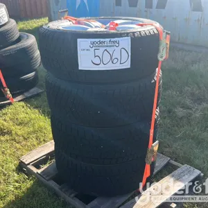 255/55R19 Rims and Tires, Bolt 5 on 120MM, (4 of) 