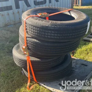 235/80R22.5 Tires, 16 Ply, (4 of) 