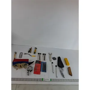 Glasses, Gauge, Saw Blades, Paint Brushes, Misc ( as is)