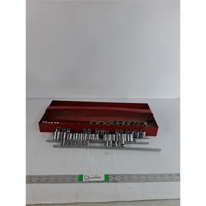 Martin Tools Chrome Socket Wrench Set ( as is, cannot ship)
