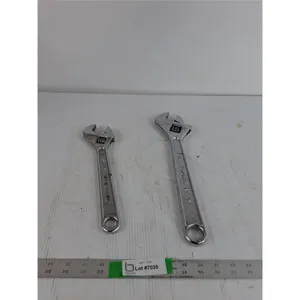 (2) Crescent Wrenches Up to 15" ( as is)