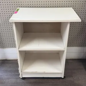 Two-tier utility cart (white)