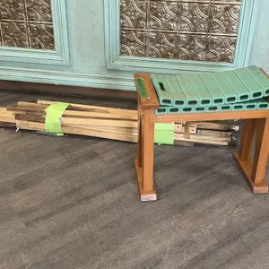 Quilting Frame and Garden Stool