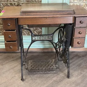 Antique Singer Treadle Sewing Machine