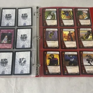 90s Vs. System collectible Game Cards (10 pages),