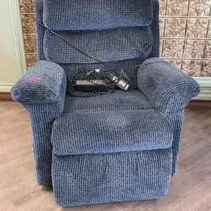 Navy Blue Power Lift Recliner