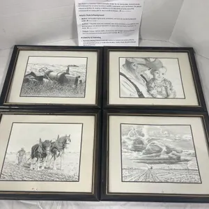 Four Framed Gary Boyle Prints