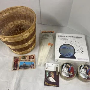 Mobile Sand Painting, 10QE Letter Stamps, Rome