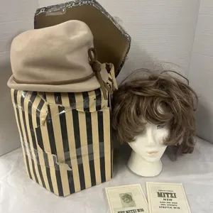 Classic Mitzi 100% Synthetic Wig, Hat, and Head