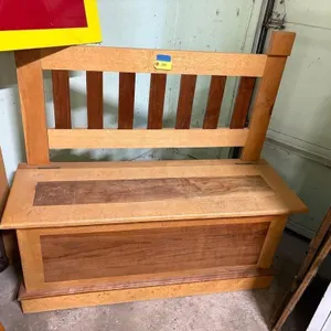 Wooden bench